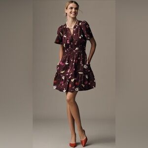 Anthropologie The Somerset Mini Dress NWT